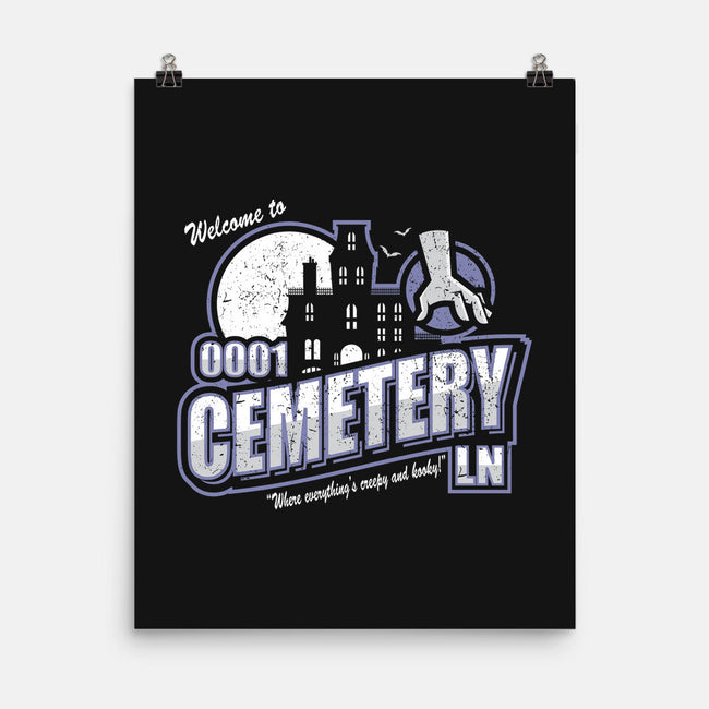 Welcome To Cemetery Lane-none matte poster-jrberger