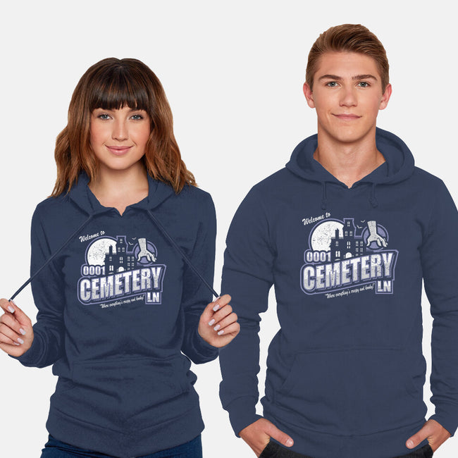 Welcome To Cemetery Lane-unisex pullover sweatshirt-jrberger
