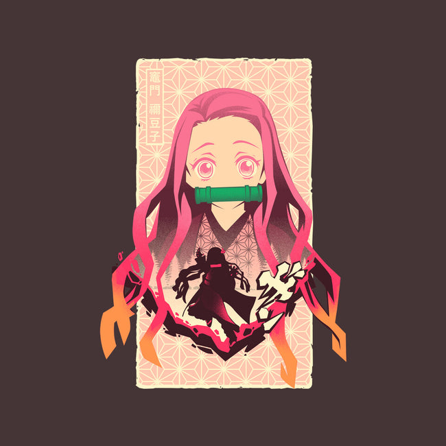 Nezuko Beauty-none glossy sticker-hypertwenty