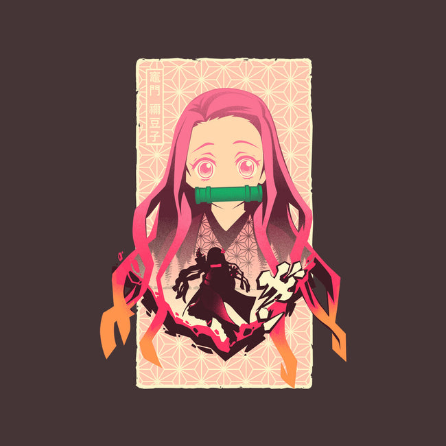 Nezuko Beauty-none glossy sticker-hypertwenty