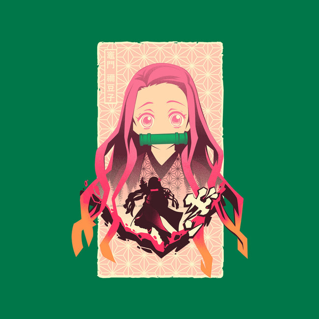 Nezuko Beauty-womens fitted tee-hypertwenty