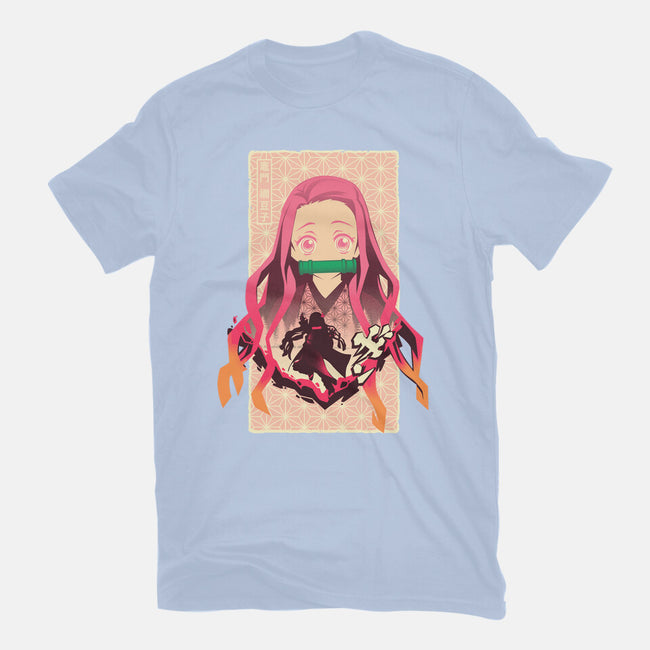 Nezuko Beauty-womens fitted tee-hypertwenty
