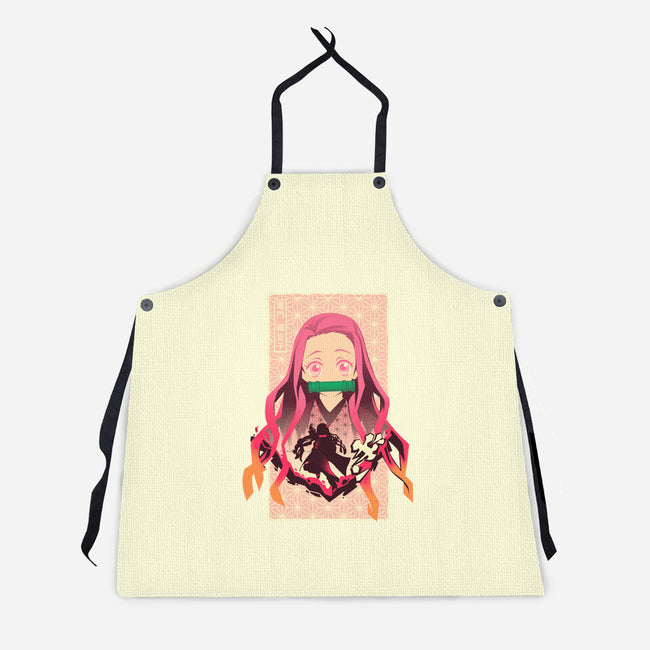 Nezuko Beauty-unisex kitchen apron-hypertwenty