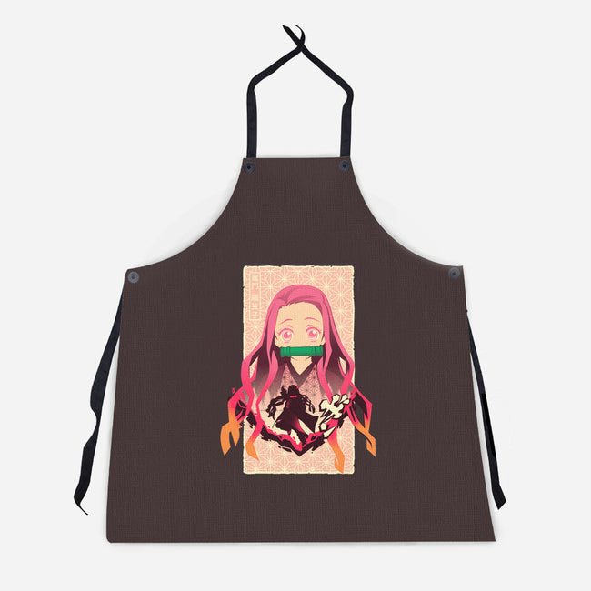 Nezuko Beauty-unisex kitchen apron-hypertwenty