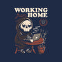 Working From Home-none beach towel-eduely