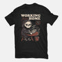 Working From Home-mens heavyweight tee-eduely