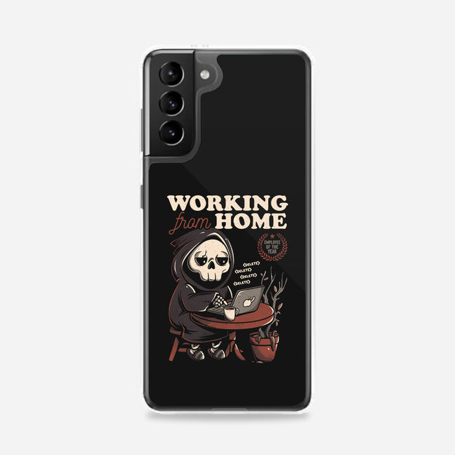 Working From Home-samsung snap phone case-eduely