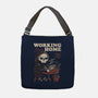 Working From Home-none adjustable tote-eduely