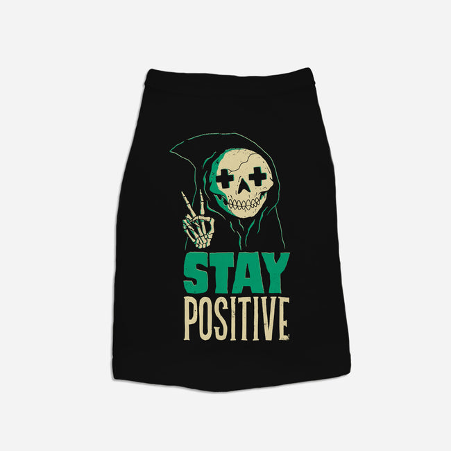 Stay Positive-cat basic pet tank-DinoMike