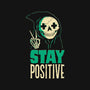 Stay Positive-cat bandana pet collar-DinoMike