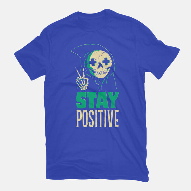 Stay Positive-mens premium tee-DinoMike