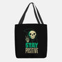Stay Positive-none basic tote-DinoMike