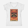 El Diablo-womens v-neck tee-Thiago Correa