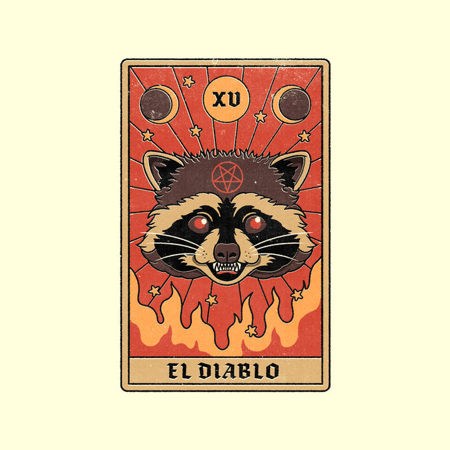 El Diablo-none polyester shower curtain-Thiago Correa