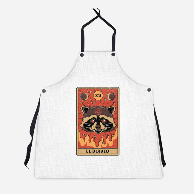 El Diablo-unisex kitchen apron-Thiago Correa