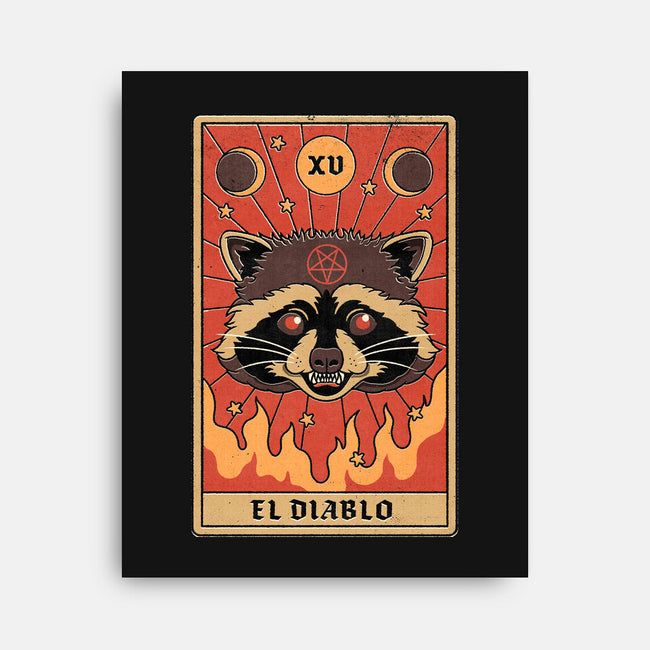 El Diablo-none stretched canvas-Thiago Correa