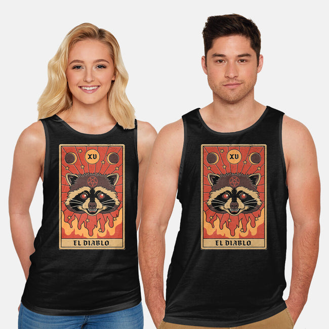 El Diablo-unisex basic tank-Thiago Correa