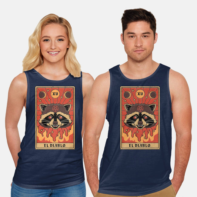 El Diablo-unisex basic tank-Thiago Correa