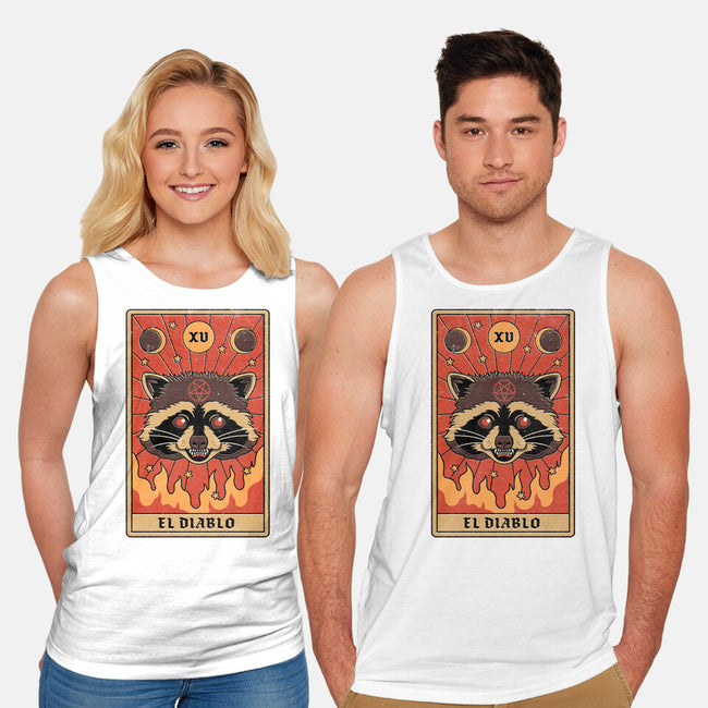 El Diablo-unisex basic tank-Thiago Correa