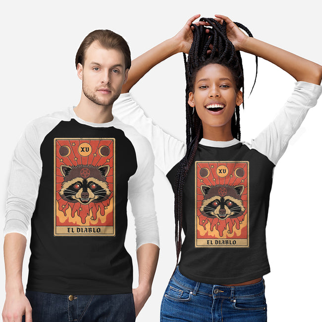 El Diablo-unisex baseball tee-Thiago Correa