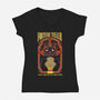 Fortune Teller-womens v-neck tee-Thiago Correa