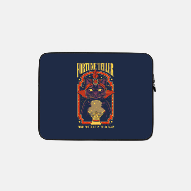 Fortune Teller-none zippered laptop sleeve-Thiago Correa