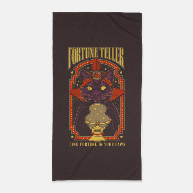 Fortune Teller-none beach towel-Thiago Correa