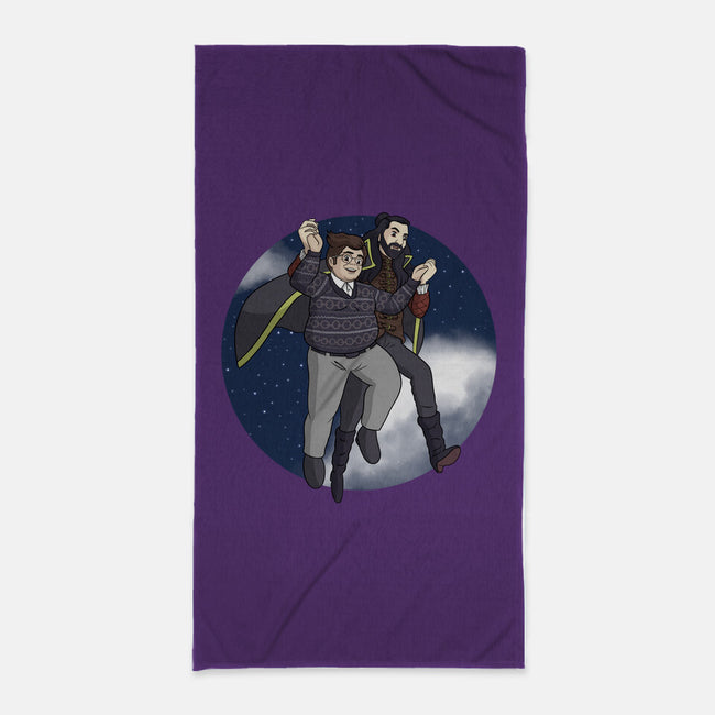 Flying With Guillermo-none beach towel-MarianoSan