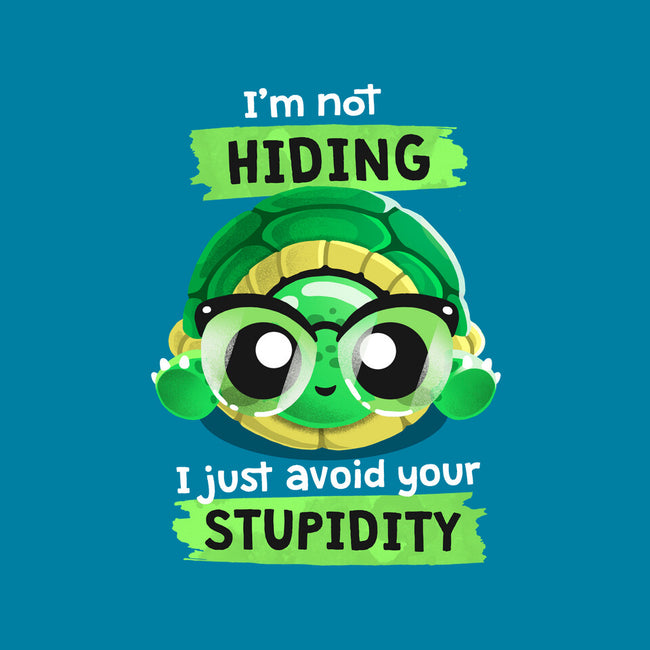 Clever Turtle-none polyester shower curtain-THRASHERR