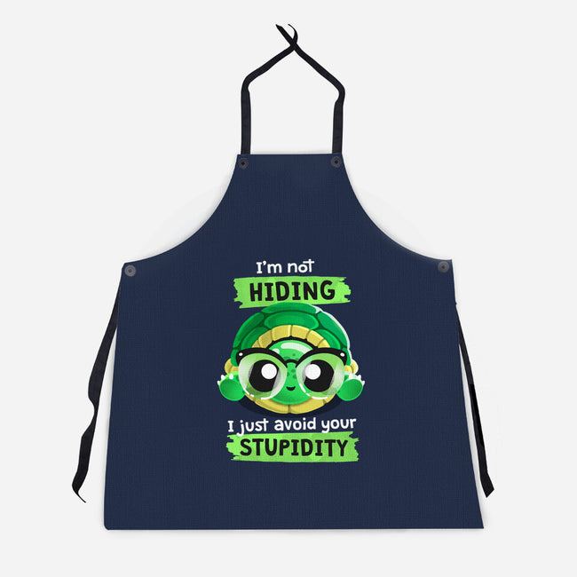 Clever Turtle-unisex kitchen apron-THRASHERR