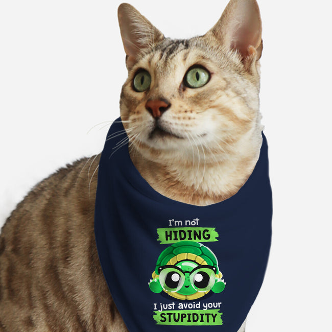 Clever Turtle-cat bandana pet collar-THRASHERR