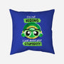 Clever Turtle-none non-removable cover w insert throw pillow-THRASHERR
