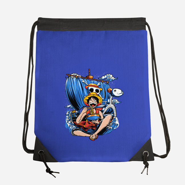 Pirate Ramen-none drawstring bag-AmielLarazo