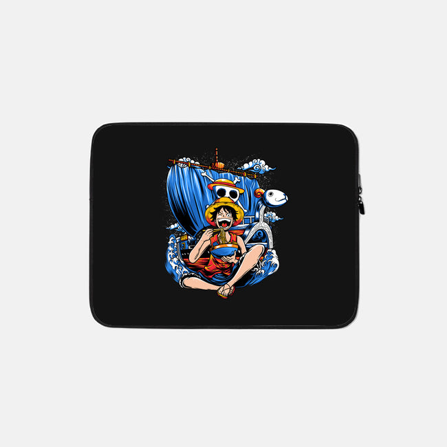 Pirate Ramen-none zippered laptop sleeve-AmielLarazo