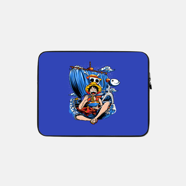 Pirate Ramen-none zippered laptop sleeve-AmielLarazo