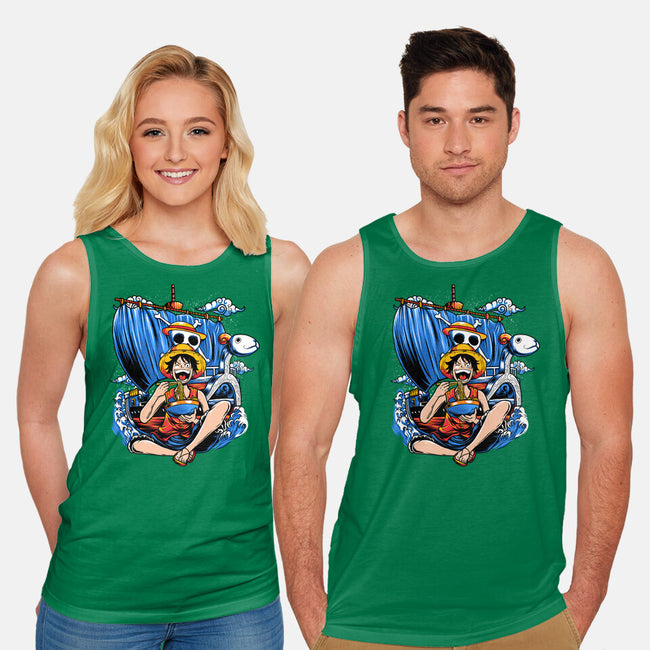 Pirate Ramen-unisex basic tank-AmielLarazo