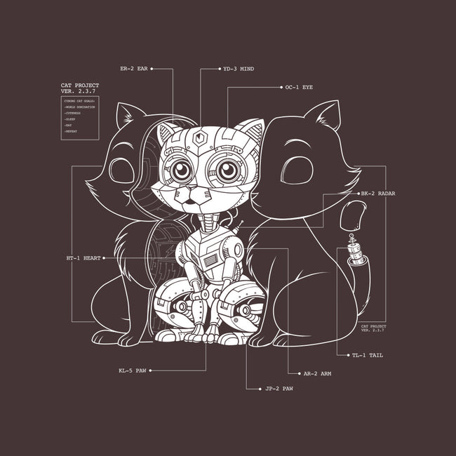 Cat Inside-none dot grid notebook-tobefonseca