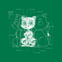 Cat Inside-none removable cover w insert throw pillow-tobefonseca