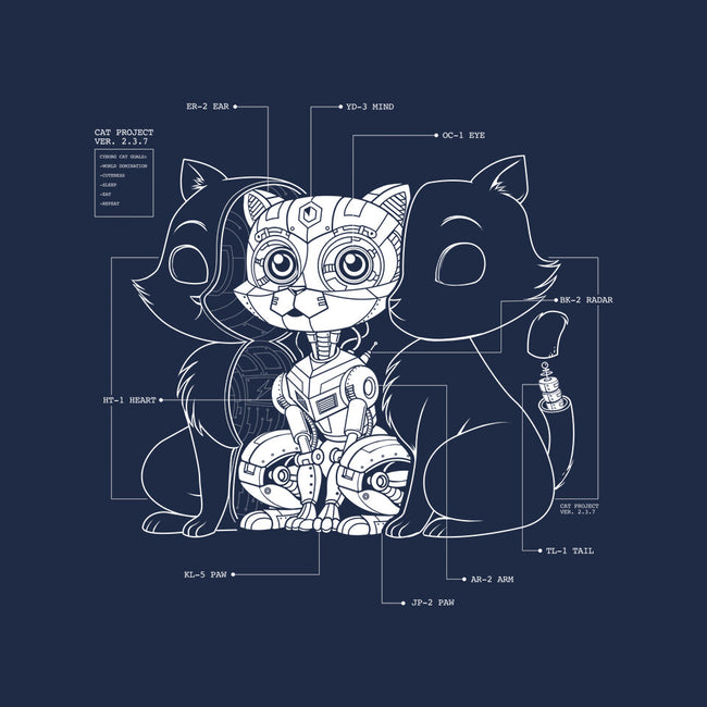 Cat Inside-none dot grid notebook-tobefonseca