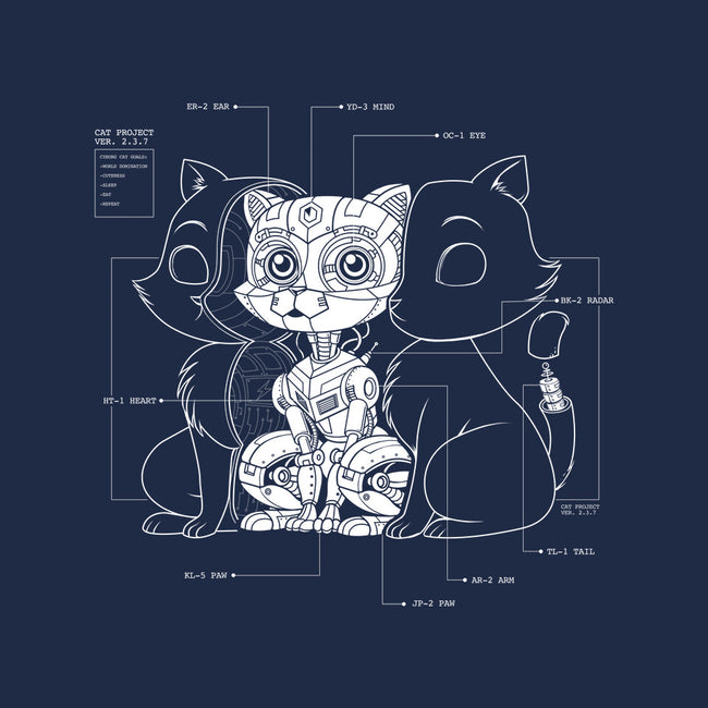 Cat Inside-none removable cover w insert throw pillow-tobefonseca