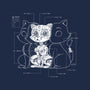 Cat Inside-none removable cover w insert throw pillow-tobefonseca