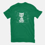 Cat Inside-womens fitted tee-tobefonseca