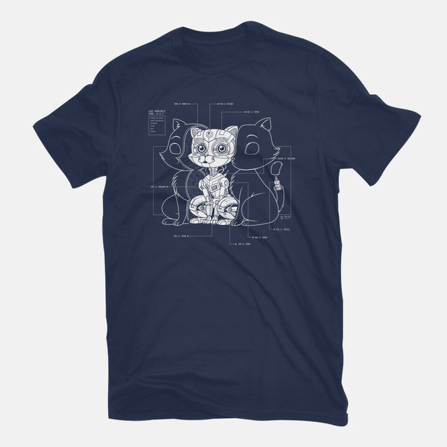 Cat Inside-womens fitted tee-tobefonseca