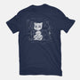 Cat Inside-womens fitted tee-tobefonseca