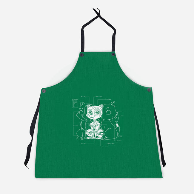 Cat Inside-unisex kitchen apron-tobefonseca