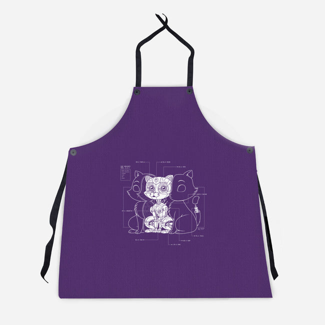 Cat Inside-unisex kitchen apron-tobefonseca