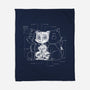 Cat Inside-none fleece blanket-tobefonseca