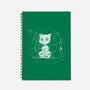 Cat Inside-none dot grid notebook-tobefonseca