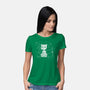 Cat Inside-womens basic tee-tobefonseca