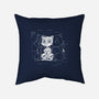 Cat Inside-none removable cover w insert throw pillow-tobefonseca